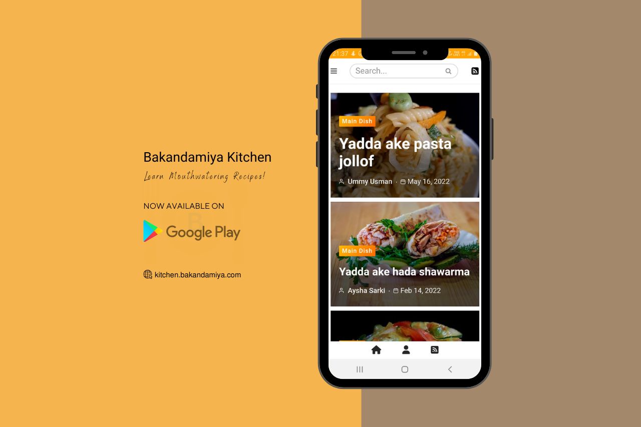 Download new Bakandamiya Kitchen app on Play Store