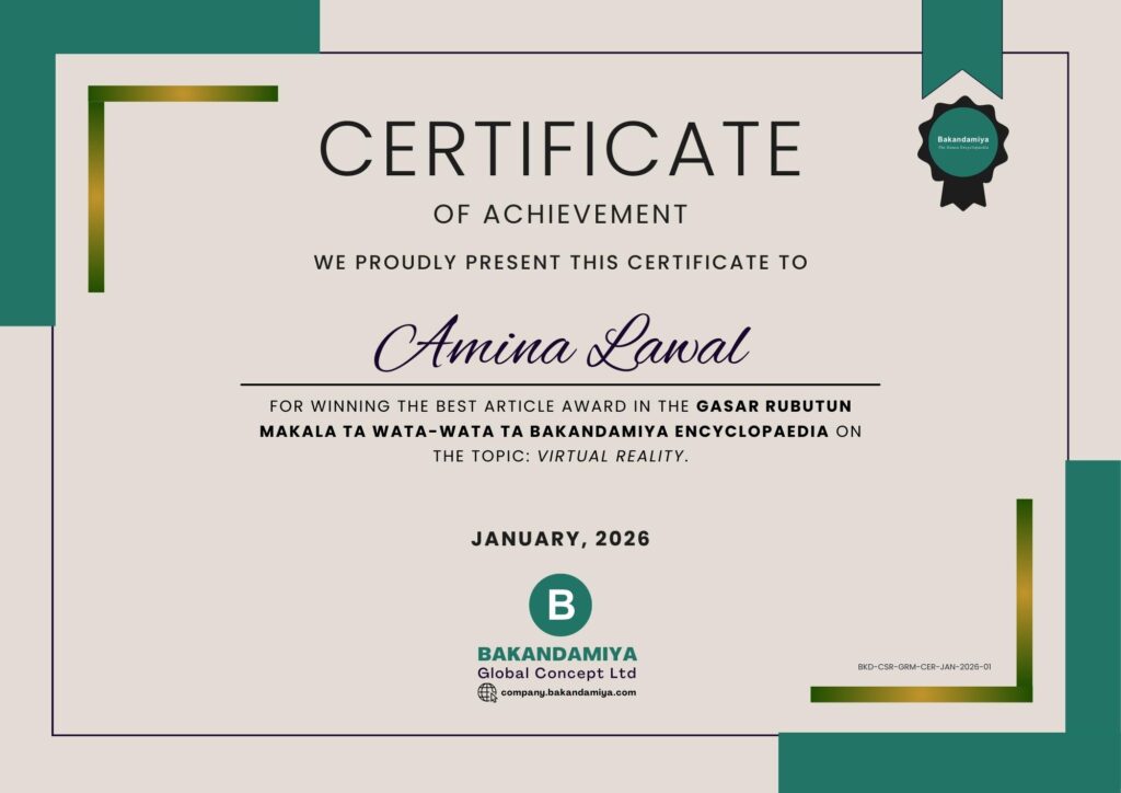 Amina Lawal Cert - GRM January 2026