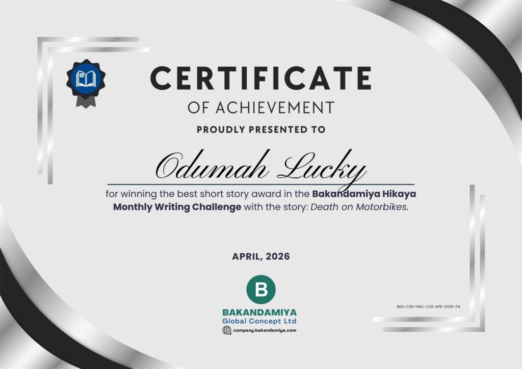 Odumah Lucky - Cert HMC April 2026