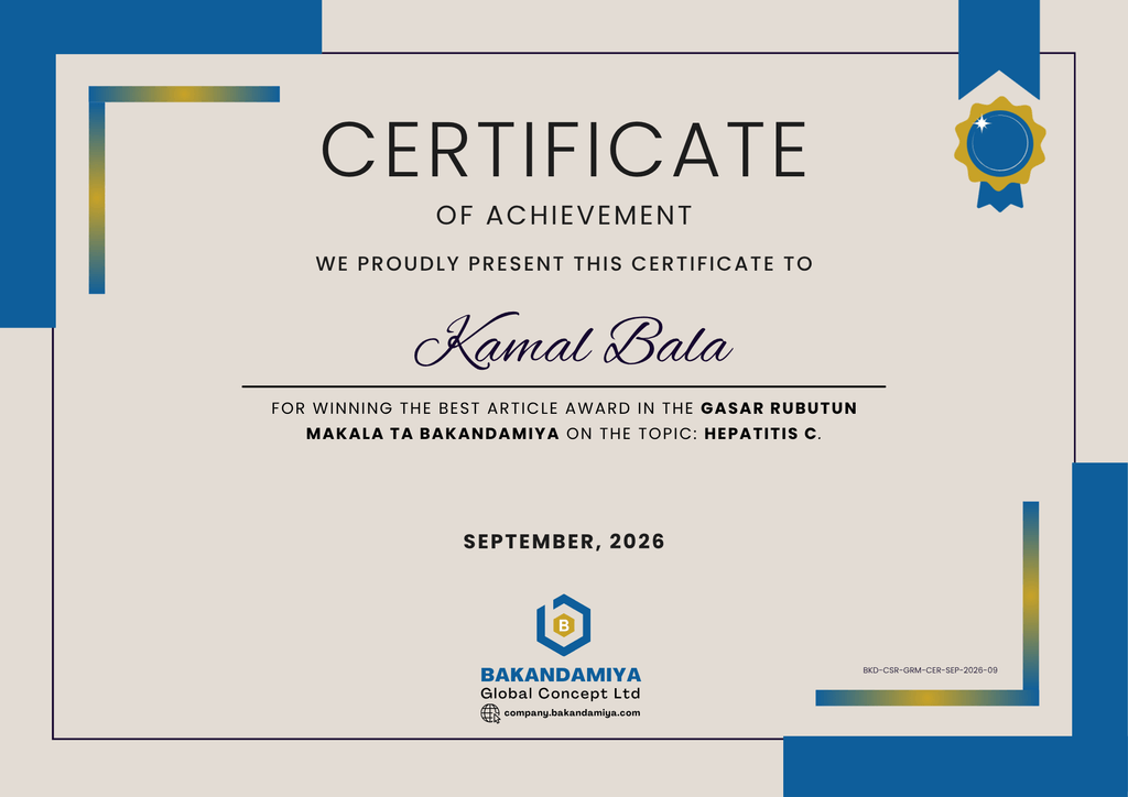 Kamal Bala - Cert GRM September 2026
